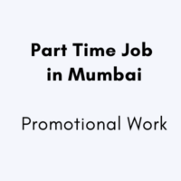 Part Time Job in Mumbai Promotional Work