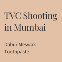 TVC Shooting in Mumbai Dabur meswak toothpaste