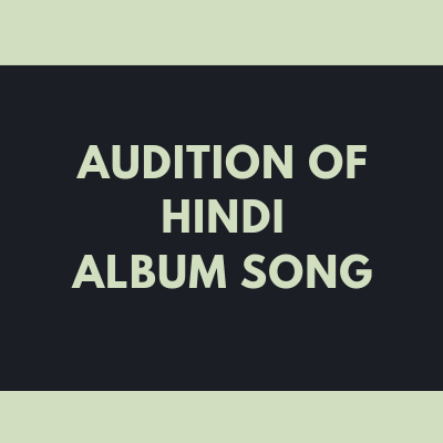 audition of hind album song