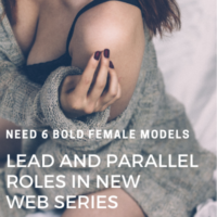 bold female modesl for new web series audition