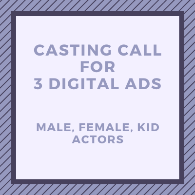 casting call of digital ads