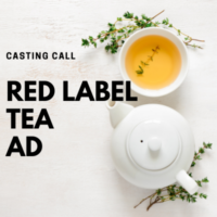 casting call red label tea ad