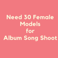female models for album song shoot