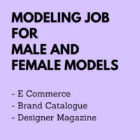 modeling job for male and female models
