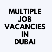 multiple job vacancies in dubai