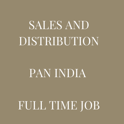 sales and distribution pan india full time job