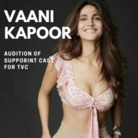 vaani kapoor audition of supporint cast for tvc ad