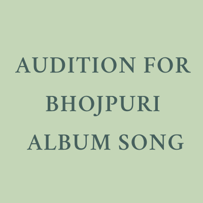 Audition for Bhojpuri album song