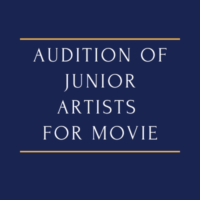 Audition of Junior Artists for movie shooting Pune