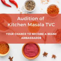 Audition of Kitchen Masala TVC become brand ambassador