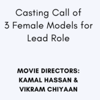 Casting Call for 3 Female Models for tamil movie