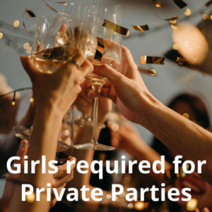 Girls required for private parties