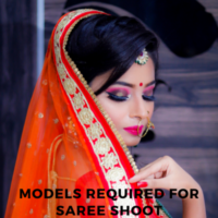 Models required for Saree shoot print job