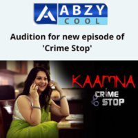 abzy cool app Audition for the new episode Crime Stop serial