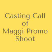 child actors Casting Call of Maggi Promo Shoot