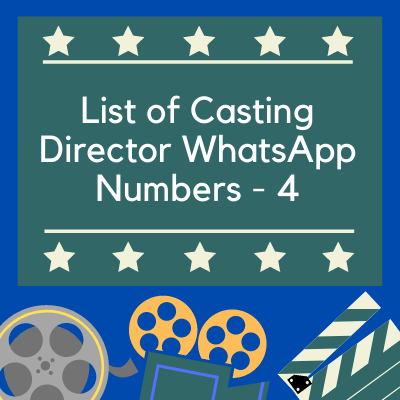 Casting Director WhatsApp group list India