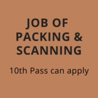 job of packing & scanning mumbai full time