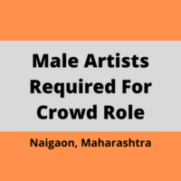 Artists required for the Crowd role