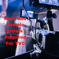 Artists required for the TVC shoot