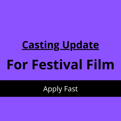 Artists required for the festival film