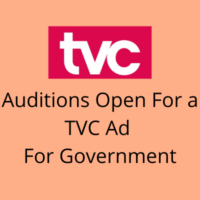 Auditions open for government TVC ad
