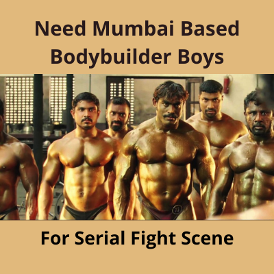 Bodybuilder boys required for serial