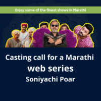 Casting call for a Marathi web series from Quick Casting