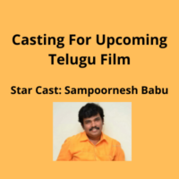 Casting call for upcoming Telugu film