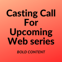 Casting for upcoming web series from Ankit Dubey Casting