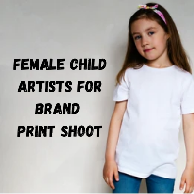 Child artists required for brand print shoot