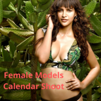 Female models casting for calendar shoot from Quick Casting