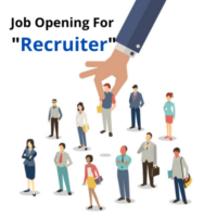 Job opening for the 'Recruiter'