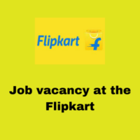 Job vacancy at the Flipkart company