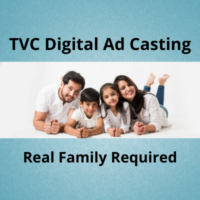 Looking for real family for TVC digital ad casting from 29Casting