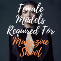 Models required for the Magazine shoot