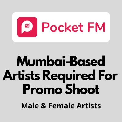 Mumbai artists for 'Pocket FM' promo shoot