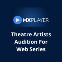 Theatre artists required for web series