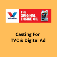 'Valvoline Engine Oil' TVC & digital ad casting from Parshv Mediaa