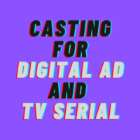 Artists required for digital ad & TV Serial