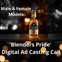 'Blenders Pride' digital ad casting call