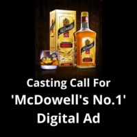 Casting call for 'McDowell's No.1' ad from BSH Casting Agency Mumbai
