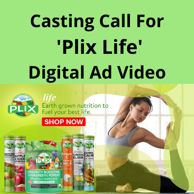 Casting call for 'Plix Life' digital ad video from Yellow Box Casting