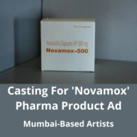 Casting for 'Novamox' pharma product ad from BSH Casting Agency