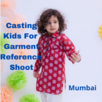 Casting kids for garment reference shoot from Parshv Mediaa