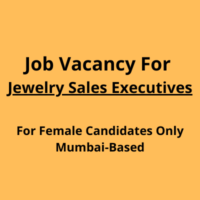 Job vacancy for Jewelry Sales Executives