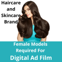 Models required for a digital ad film