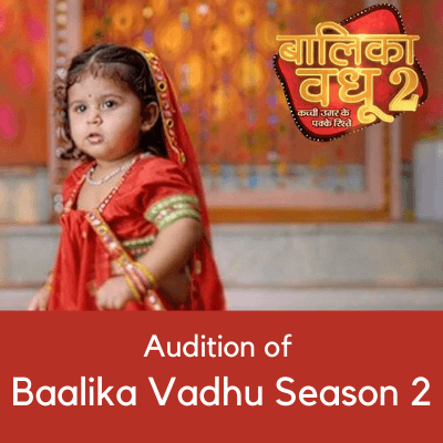 acting audition of Baalika Vadhu Season 2 colors tv