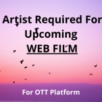 Artist required for the upcoming web film