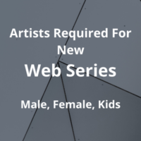 Artists required for new web series