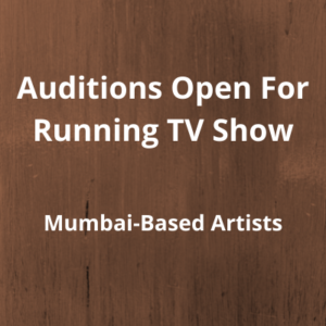 Auditions open for a running TV show